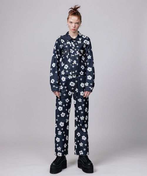 NONTOKYO フロッキーデニムジャケット フロッキーデニム スポーツジャケット | NANO universe（ナノ