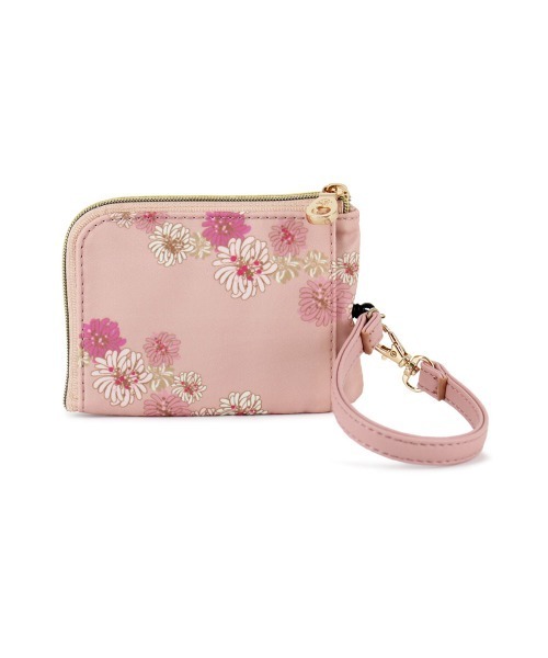 PAUL&JOE（ポールアンドジョー）の「【当店限定】PAUL & JOE ACCESSOIRES (ポール＆ジョーアクセソワ) パスコインケース クリザンテームプリント PJA-W761 ポールアンドジョー EC限定（パスケース・レディース・ネイビー/ピンク/アイボリー・FREE）」の13枚目の写真