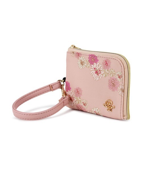 PAUL&JOE（ポールアンドジョー）の「【当店限定】PAUL & JOE ACCESSOIRES (ポール＆ジョーアクセソワ) パスコインケース クリザンテームプリント PJA-W761 ポールアンドジョー EC限定（パスケース・レディース・ネイビー/ピンク/アイボリー・FREE）」の14枚目の写真