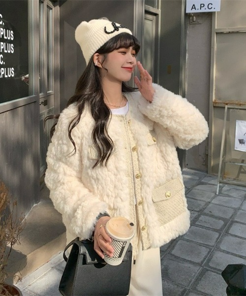 日本製✩美品✩ムートンラム✩ラクーン✩ファーコート✩リバーシブル✩柔らか軽い ムートンコート レディース 本革 ラム リバーシブル ロング