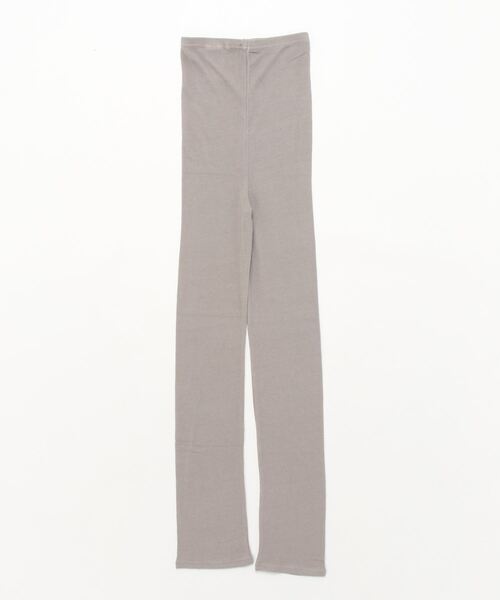and it_（アンドイット）の「ワンピースの下に穿くゆったり楽ちんレギンス（レギンス/スパッツ・レディース・杢グレー/グレイッシュベージュ・M-L）」の3枚目の写真