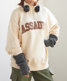 PBLIM | PAGEBOYLIM/ロゴシシュウジップスウェット(スウェット)