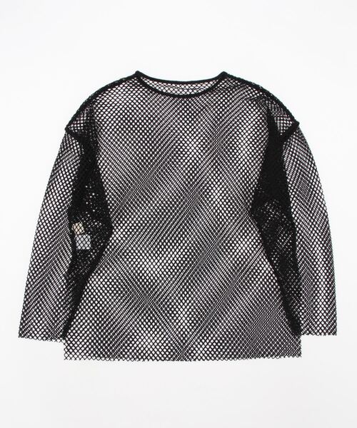 TRUNC(トランクエイティーエイト)の「Piping Mesh Pullover(その他トップス・レディース・ブラック/カーキ・FREE)」の12枚目の写真