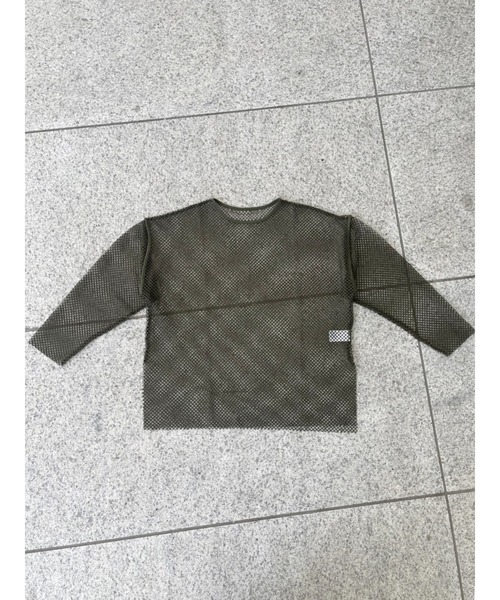 TRUNC(トランクエイティーエイト)の「Piping Mesh Pullover(その他トップス・レディース・ブラック/カーキ・FREE)」の16枚目の写真