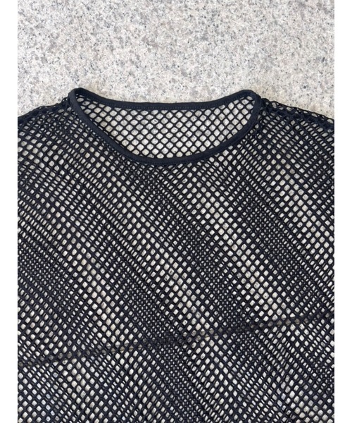 TRUNC(トランクエイティーエイト)の「Piping Mesh Pullover(その他トップス・レディース・ブラック/カーキ・FREE)」の8枚目の写真