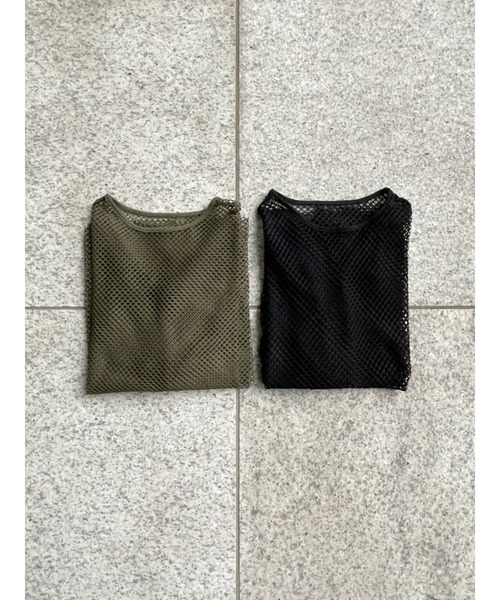 TRUNC(トランクエイティーエイト)の「Piping Mesh Pullover(その他トップス・レディース・ブラック/カーキ・FREE)」の21枚目の写真