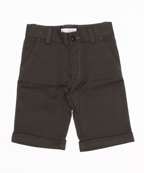 EAST END HIGHLANDERS（イーストエンドハイランダーズ）の「EAST END HIGHLANDERS / スーツハーフパンツ（スーツパンツ・キッズ・ダークグレー/ネイビー/ブルーグレー/ダークブラウン/ライトグレー/エンジ/グレー/グレー系その他・110/90/100/120/90cm/100cm）」の6枚目の写真