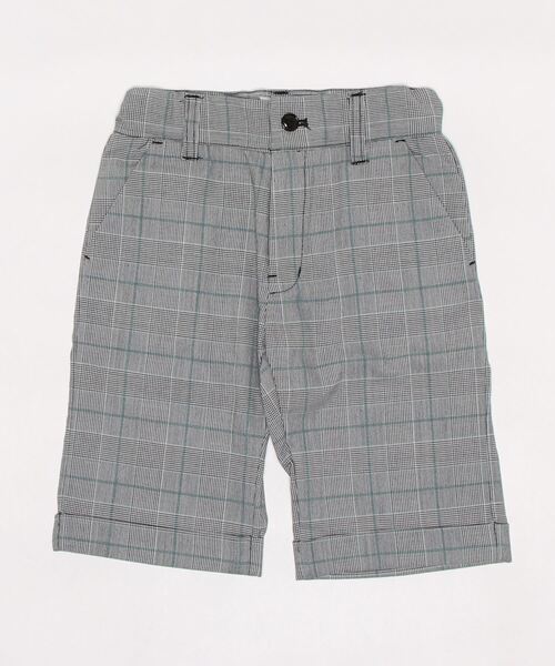 EAST END HIGHLANDERS（イーストエンドハイランダーズ）の「EAST END HIGHLANDERS / スーツハーフパンツ（スーツパンツ・キッズ・ダークグレー/ネイビー/ブルーグレー/ダークブラウン/ライトグレー/エンジ/グレー/グレー系その他・110/90/100/120/90cm/100cm）」の2枚目の写真