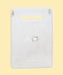 nana-nana/ナナナナ×HelloKitty/ハローキティ×PSG/パリサンジェルマン A5 PVC クリアバッグ