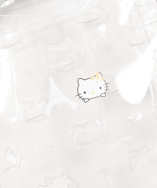 NaNa-NaNa(ナナナナ)の「nana-nana/ナナナナ×HelloKitty/ハローキティ×PSG/パリサンジェルマン A5 PVC クリアバッグ(ショルダーバッグ・レディース・クリア・FREE)」の10枚目の写真