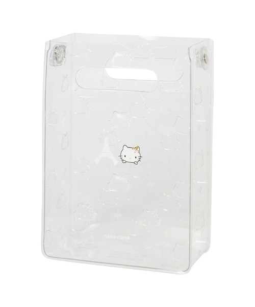 NaNa-NaNa(ナナナナ)の「nana-nana/ナナナナ×HelloKitty/ハローキティ×PSG/パリサンジェルマン A5 PVC クリアバッグ(ショルダーバッグ・レディース・クリア・FREE)」の21枚目の写真
