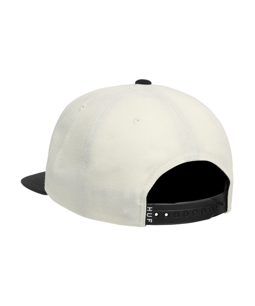 HUF(ハフ)の「TORCH MMXXII SNAPBACK / HUF スナップバック キャップ 帽子(キャップ・メンズ・ホワイト/ブラック・O/S)」の7枚目の写真
