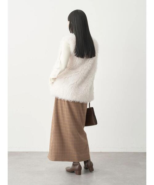 earth music&ecology(アースミュージックアンドエコロジー)の「リブタートルニットプルオーバー(ニット/セーター・レディース・ベージュ/ブラック/ピンク/ブルー/グリーン/アイボリー・M/S)」の18枚目の写真