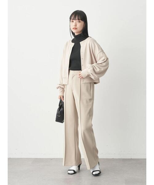 earth music&ecology(アースミュージックアンドエコロジー)の「リブタートルニットプルオーバー(ニット/セーター・レディース・ベージュ/ブラック/ピンク/ブルー/グリーン/アイボリー・M/S)」の22枚目の写真