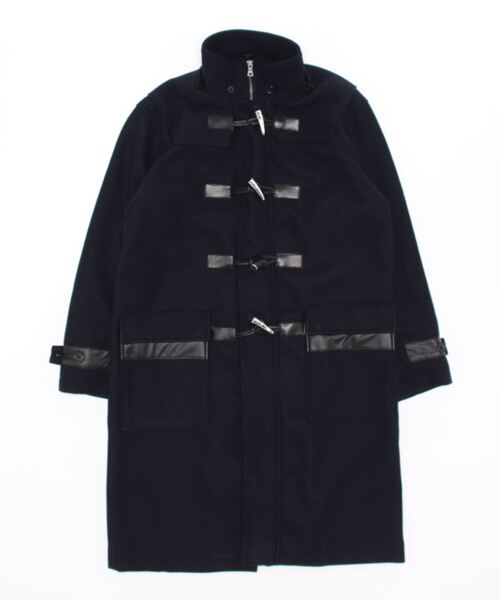 semantic design（セマンティックデザイン）の「＊【WEB限定販売】セマンティックデザイン/semantic design ウールライク ダッフルコート（ダッフルコート・メンズ・ネイビー・MEDIUM/LARGE）」の4枚目の写真