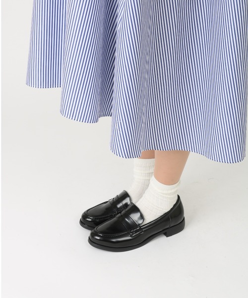 Lady worker(レディワーカー)の「通学/通勤におすすめ☆約3cmヒールのクッションやわらかローファー(ローファー・レディース・ブラック/ダークブラウン・22.5cm/23.0cm/23.5cm/24.0cm/24.5cm/25.0cm/25.5cm/22.0cm)」の14枚目の写真