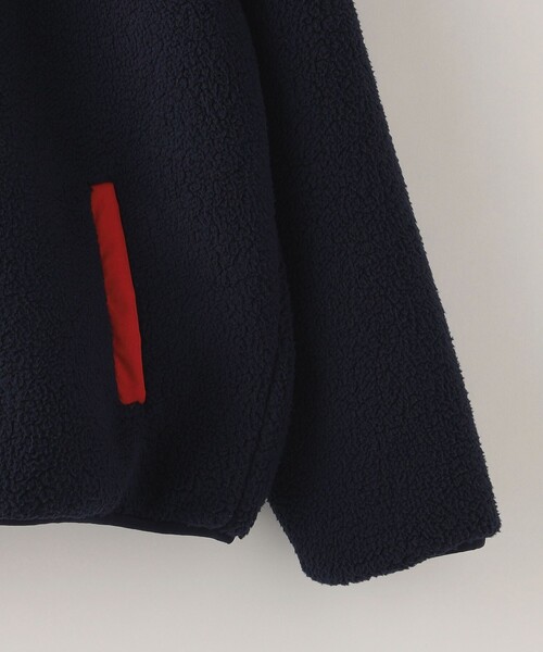 SHIPS（シップス）の「SHIPS KIDS:145～160cm / ＜撥水/手洗い可能＞ボア リバーシブル フード ジャケット（その他アウター・キッズ・ネイビー/キャメル・S/145/M/160）」の14枚目の写真