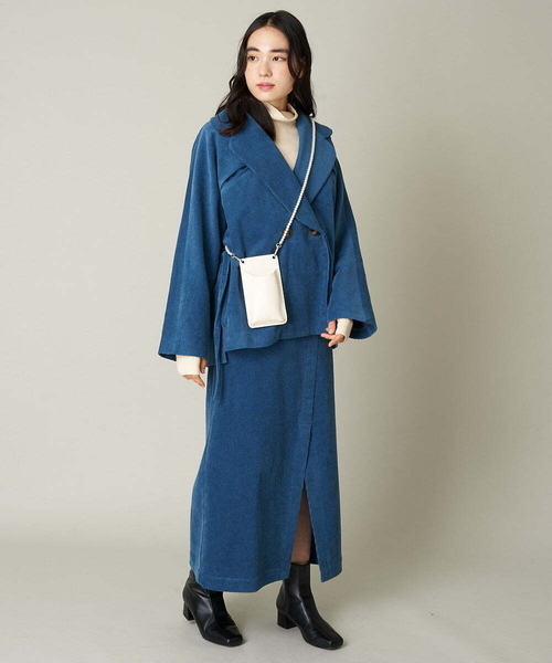 A de a.v.v(アードアー・ヴェ・ヴェ)の「パールモバイルフォルダー(スマホグッズ・レディース・ピンク/アイボリー/ブラック・FREE)」の5枚目の写真