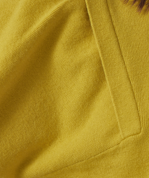 abahouse mavie（アバハウスマヴィ）の「袖ボリュームプルオーバー（ニット/セーター・レディース・ダークグリーン/ホワイト/ブラック/イエロー・フリー）」の10枚目の写真