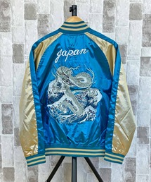 スカジャン 桜鷹 銀龍 単龍