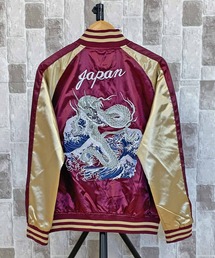 スカジャン 桜鷹 銀龍 単龍