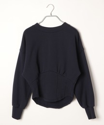 [MODE NORM CORE]スエットコルセットプルオーバー