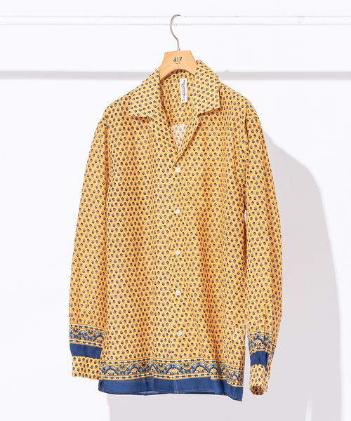 417 EDIFICE(フォーワンセブンエディフィス)の「【India print】オープンカラーシャツ(シャツ/ブラウス・メンズ・マルチ/その他2/その他10/その他18・MEDIUM/LARGE)」の4枚目の写真