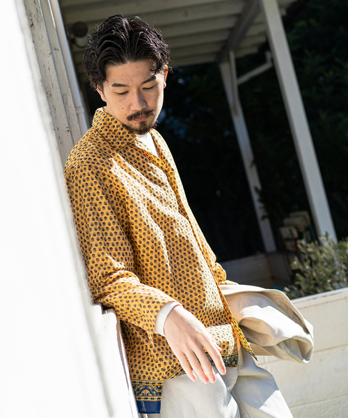417 EDIFICE(フォーワンセブンエディフィス)の「【India print】オープンカラーシャツ(シャツ/ブラウス・メンズ・マルチ/その他2/その他10/その他18・MEDIUM/LARGE)」の8枚目の写真