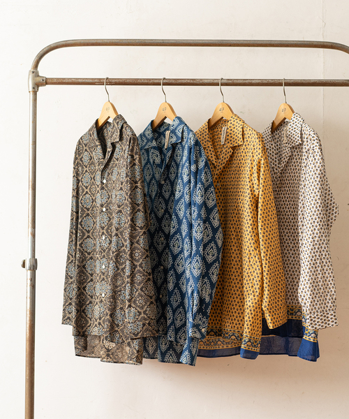417 EDIFICE(フォーワンセブンエディフィス)の「【India print】オープンカラーシャツ(シャツ/ブラウス・メンズ・マルチ/その他2/その他10/その他18・MEDIUM/LARGE)」の12枚目の写真