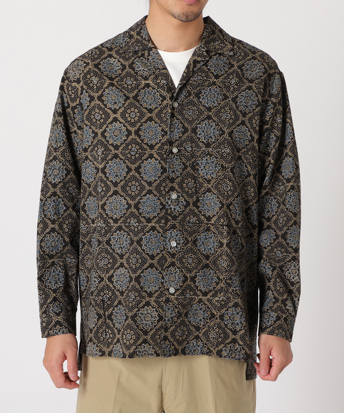 417 EDIFICE(フォーワンセブンエディフィス)の「【India print】オープンカラーシャツ(シャツ/ブラウス・メンズ・マルチ/その他2/その他10/その他18・MEDIUM/LARGE)」の13枚目の写真