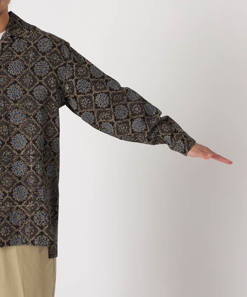 417 EDIFICE(フォーワンセブンエディフィス)の「【India print】オープンカラーシャツ(シャツ/ブラウス・メンズ・マルチ/その他2/その他10/その他18・MEDIUM/LARGE)」の18枚目の写真