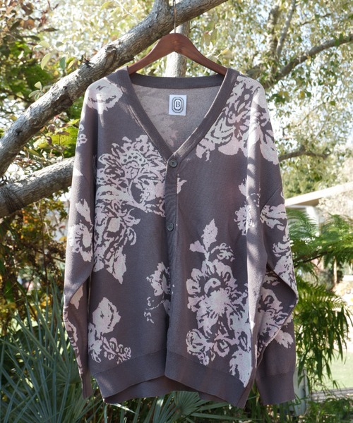 BEAVER(ビーバー)の「B omnivore/ビーオムニボー 14GG JACQUARD KNIT CARDIGAN ジャガードカーディガン(ニット/セーター・メンズ・チャコールグレー/ホワイト・MEDIUM/LARGE)」の10枚目の写真