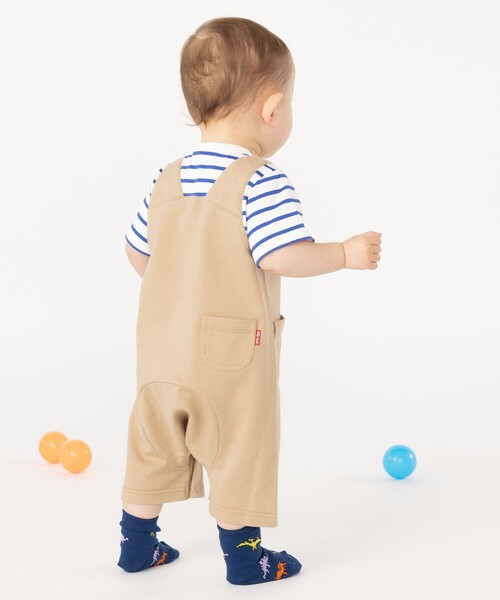 SHIPS(シップス)の「SHIPS KIDS:フェイク オーバーオール ロンパース(ロンパース・キッズ・ブルー/イエロー/ライトグリーン・70/80)」の22枚目の写真