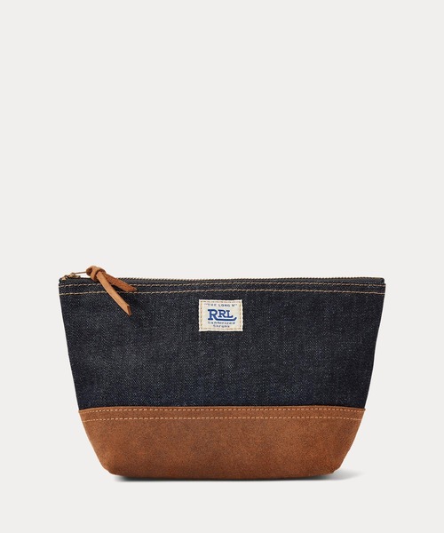RRL ダブルアールエル ポーチ レザー トラベル ケース（ポーチ）｜RRL（ダブル アール エル）の