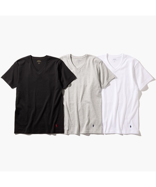 POLO RALPH LAUREN】クラシックフィット Vネックアンダーシャツ