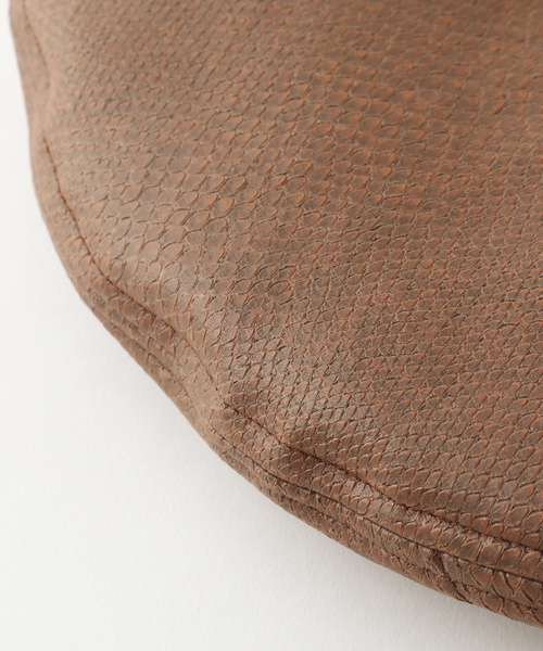 Spick & Span（スピックアンドスパン）の「【LA MAISON DE LYLLIS】ナカワタベレー（ハンチング/ベレー帽・レディース・ブラウン・FREE）」の2枚目の写真