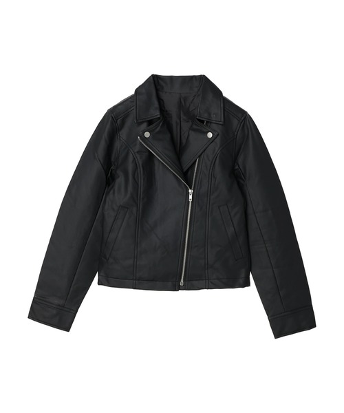 DURAS（デュラス）の「ライダースジャケット（ライダースジャケット・レディース・ブラック・FREE）」の4枚目の写真