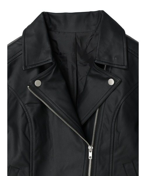 DURAS（デュラス）の「ライダースジャケット（ライダースジャケット・レディース・ブラック・FREE）」の6枚目の写真