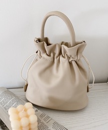 thank U more | 2way 巾着型 ハンドバッグ ショルダーバッグ(ショルダーバッグ)