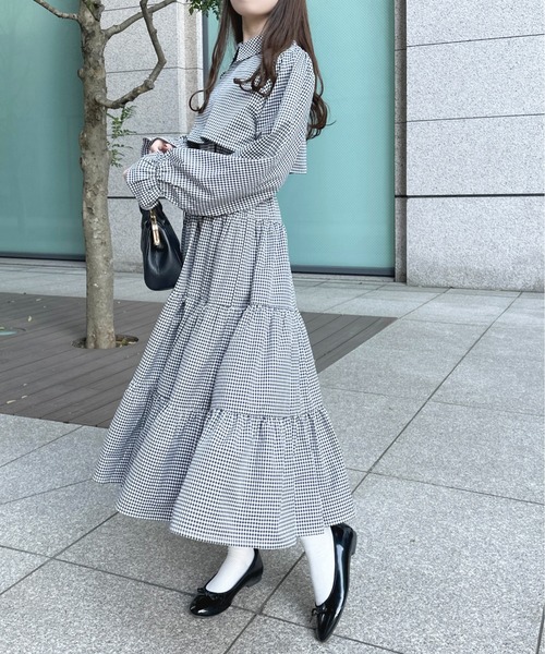 apres jour（アプレジュール）の「ティアードワンピース【ZOZOTOWN限定