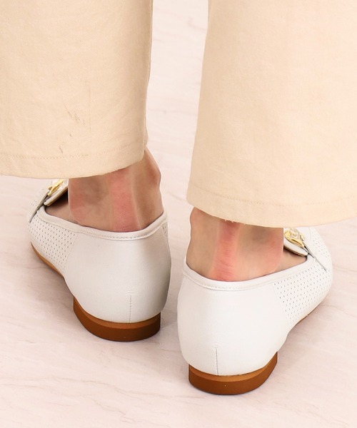 【セール】【片足150g】超軽量パンチングチェーンローファー（ローファー）｜artemis by DIANA（アルテミスバイダイアナ）