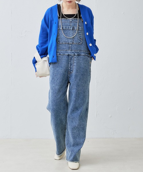 PUAL CE CIN（ピュアルセシン）の「【WEB限定】スポンディッシュカーディガン（カーディガン/ボレロ・レディース・ライトグレー/ピンク/オフホワイト/ブルー/ブラック・FREE）」の7枚目の写真