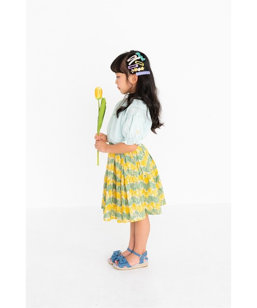 nino（ニノ）の「スカート　チューリップＰＴ（スカート・キッズ・ピンク/イエロー・130cm/140cm/150cm）」の4枚目の写真