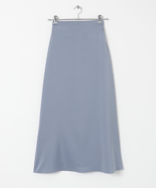 UR Lab.（アーバンリサーチラボ）の「サテンスカート（スカート・レディース・ブラック/ブルー/ベージュ・FREE）」の14枚目の写真