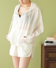 IAMUSE | シアーパーカーセットアップ　ビーチウェア/ラッシュガード S0929【IAMUSE】(ラッシュガード)