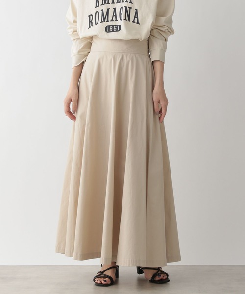 LOWRYS FARM（ローリーズファーム）の「ハイウエスト２ＷＡＹフレアスカート　192127（スカート・レディース・ブラウン/ブラック/アイボリー・FREE）」の17枚目の写真