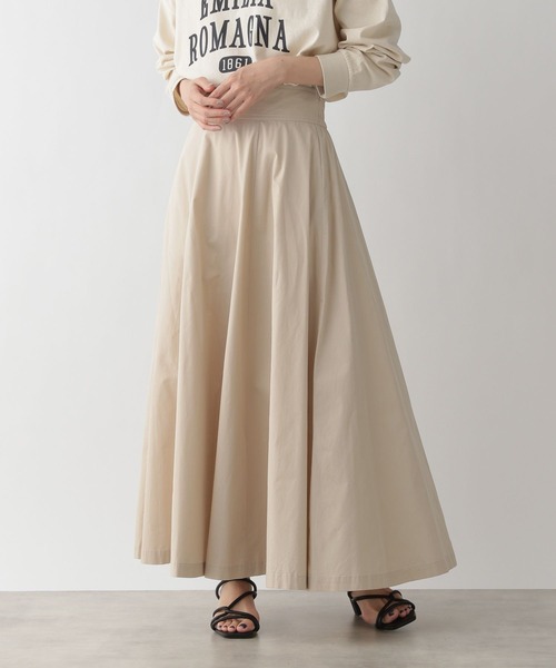 LOWRYS FARM（ローリーズファーム）の「ハイウエスト２ＷＡＹフレアスカート　192127（スカート・レディース・ブラウン/ブラック/アイボリー・FREE）」の12枚目の写真