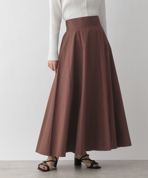 LOWRYS FARM（ローリーズファーム）の「ハイウエスト２ＷＡＹフレアスカート　192127（スカート・レディース・ブラウン/ブラック/アイボリー・FREE）」の13枚目の写真