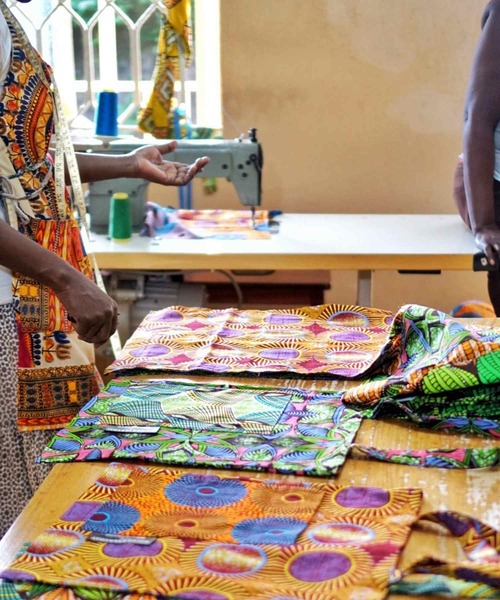 【直営店限定】RICCI EVERYDAY × ROOTOTE/フェアトレード LT.A4.AFRICA-TOTE-A（トートバッグ）｜ROOTOTE（ルートート）