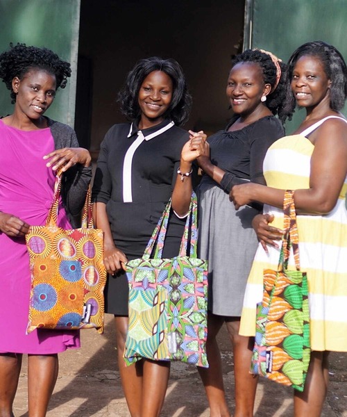 【直営店限定】RICCI EVERYDAY × ROOTOTE/フェアトレード LT.A4.AFRICA-TOTE-A（トートバッグ）｜ROOTOTE（ルートート）